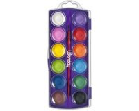 Boîte de pastilles de peinture, 12 couleurs