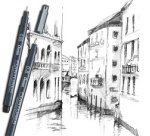 Feutre technique permanent Pointliner, set de 14