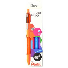 Stylo à bille rétractable iZee, étui de 4, TREND