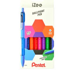 Stylo à bille rétractable iZee, étui de 8