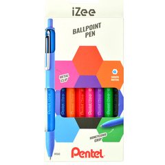 Stylo à bille rétractable iZee, étui de 8