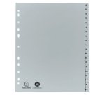 Intercalaire en plastique, A-Z, A4+, 20 touches