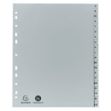 Intercalaire en plastique, A-Z, A4+, 20 touches