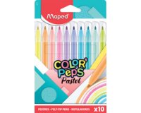 Feutre COLOR'PEPS Pastel, étui carton de 10