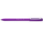 Stylo-bille pentel izee a capuchon pointe moyenne 1mm   encre faible viscosite        rechargeable violet