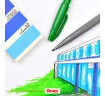 Arts Stylo feutre Sign Pen S520, étui de 4