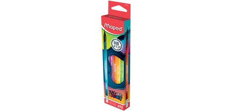 Crayon graphite BLACK'PEPS ENERGY, dureté: HB, étui 12
