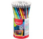 Crayon graphite BLACK'PEPS ENERGY, dureté: HB, pot 72