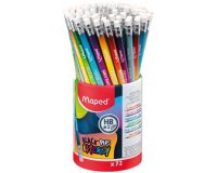 Crayon graphite BLACK'PEPS ENERGY, dureté: HB, pot 72