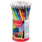 Crayon graphite BLACK'PEPS ENERGY, dureté: HB, pot 72