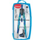 Coffret compas PRECISION SYSTEM FANCY, 3 pièces