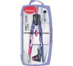 Coffret compas PRECISION SYSTEM FANCY, 3 pièces