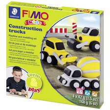 kids Kit de modelage Form & Play 'Construction trucks'