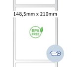 Etiquettes d'expédition thermiques, 148,5 x 210 mm