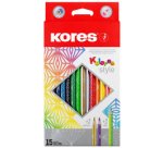 Crayon de couleur 'Kolores Style', étui carton de 15