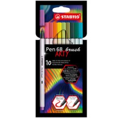 Feutre pinceau Pen 68 brush ARTY Edition, étui de 18