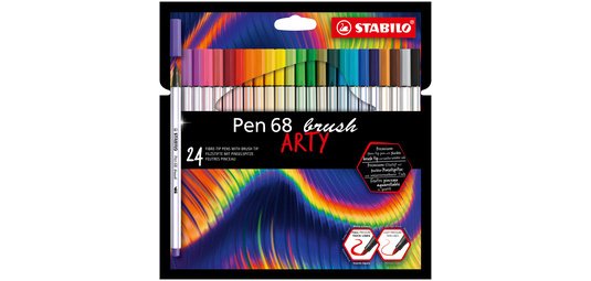 Feutre pinceau Pen 68 brush ARTY Edition, étui de 24