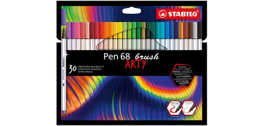 Feutre pinceau Pen 68 brush ARTY Edition, étui de 30