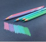Crayon de couleur 'Kolores Pastel', étui carton de 24
