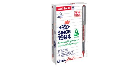 Roller balpen eye fine UB-157, VALUE PACK