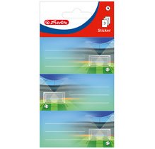 Étiquettes pour livres Football, 76 x 35 mm