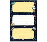 Étiquettes pour livres Space, 76 x 35 mm