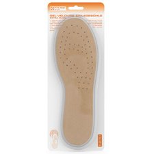 Binnenzool Gel Velours, maat: 36-46