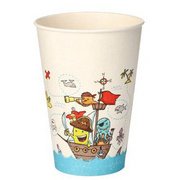 Cardboard cup 'Pirates' 20 cl