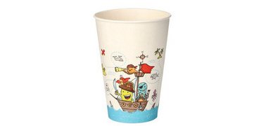 Gobelet en carton 'Pirates' 20 cl