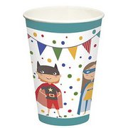 Cardboard cup 'Super hero' 20 cl