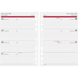 Calendrier pour agenda 'Calendrier semainier' 2026