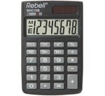 Calculatrice de poche SHC 108, noir