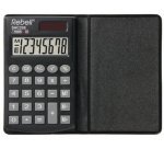 Calculatrice de poche SHC 208, noir