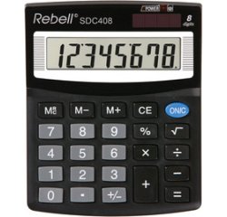 En_calculatrice de bureau sdc 408, noir