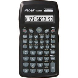 Calculatrice scolaire SC2030, noir