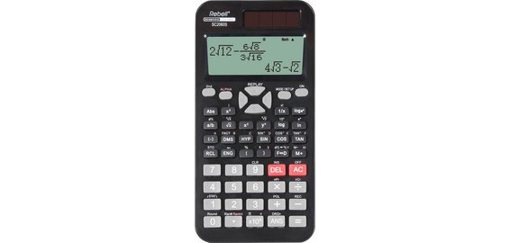 Calculatrice scolaire SC2060S, noir