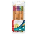 Feutre à pointe fine point 88, étui carton de 8