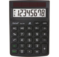 Calculatrice de bureau écologique Eco 310, noir