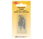 Epingles à nourrice, couleur : argent