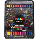 Crayon de cire PASTEL KPA100, étui de 24