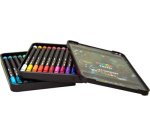 Crayon de cire PASTEL KPA100, étui de 24