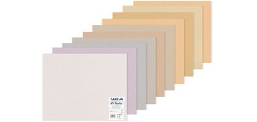 Papier dessin Mi-Teintes, 500 x 650 mm, assorti