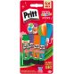 Bâton de colle Fun Colors, carte blister de 4