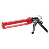 Pistolet squelette pour cartouche, noir/rouge