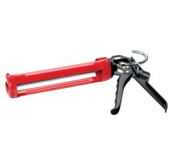 Pistolet squelette pour cartouche, noir/rouge