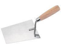 Pleistertroffel, houten handvat, 160 mm