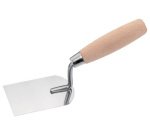 Truelle stucateur, poignée en bois, 60 mm