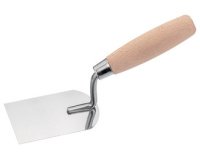Pleistertroffel, houten handvat, 100 mm