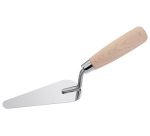 Truelle langue de chat, poignée en bois, 140 mm