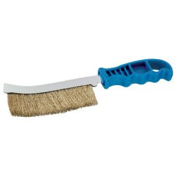 Brosse métallique multifonction, poignée plastique